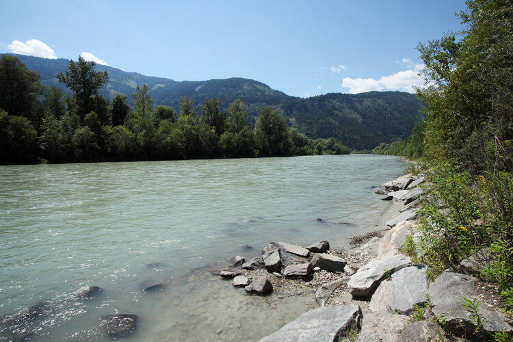 Fluss im Durchlauf