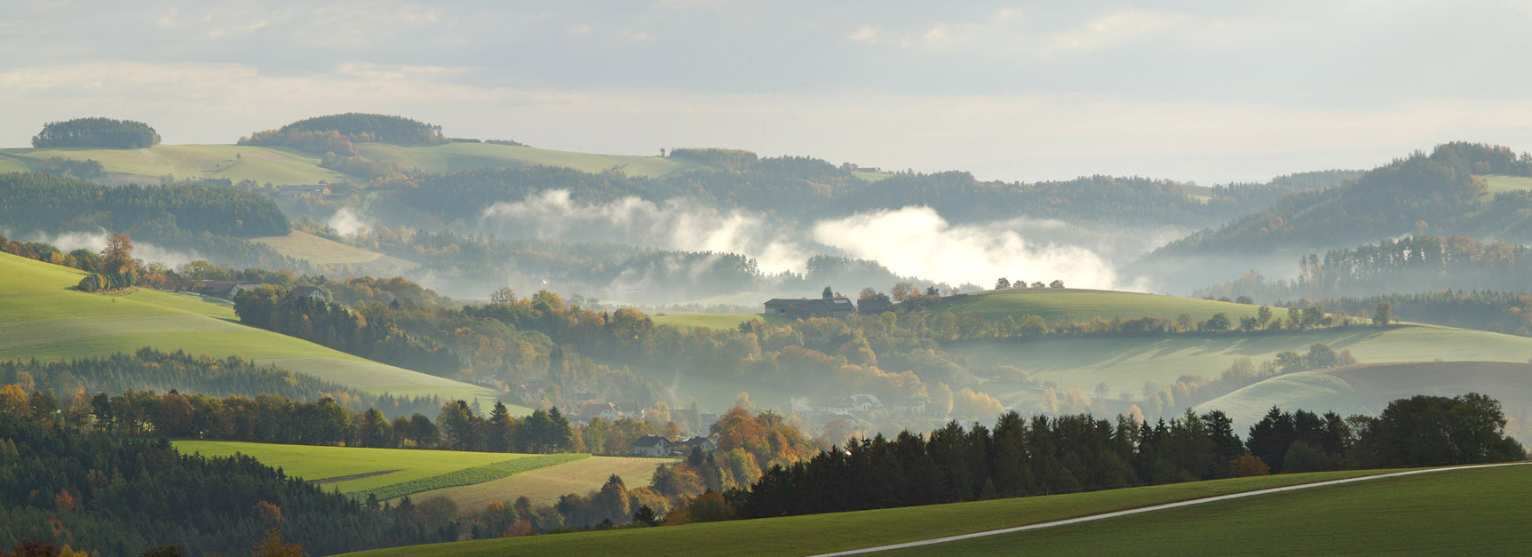 Landschaftsbild der KLAR! Region 