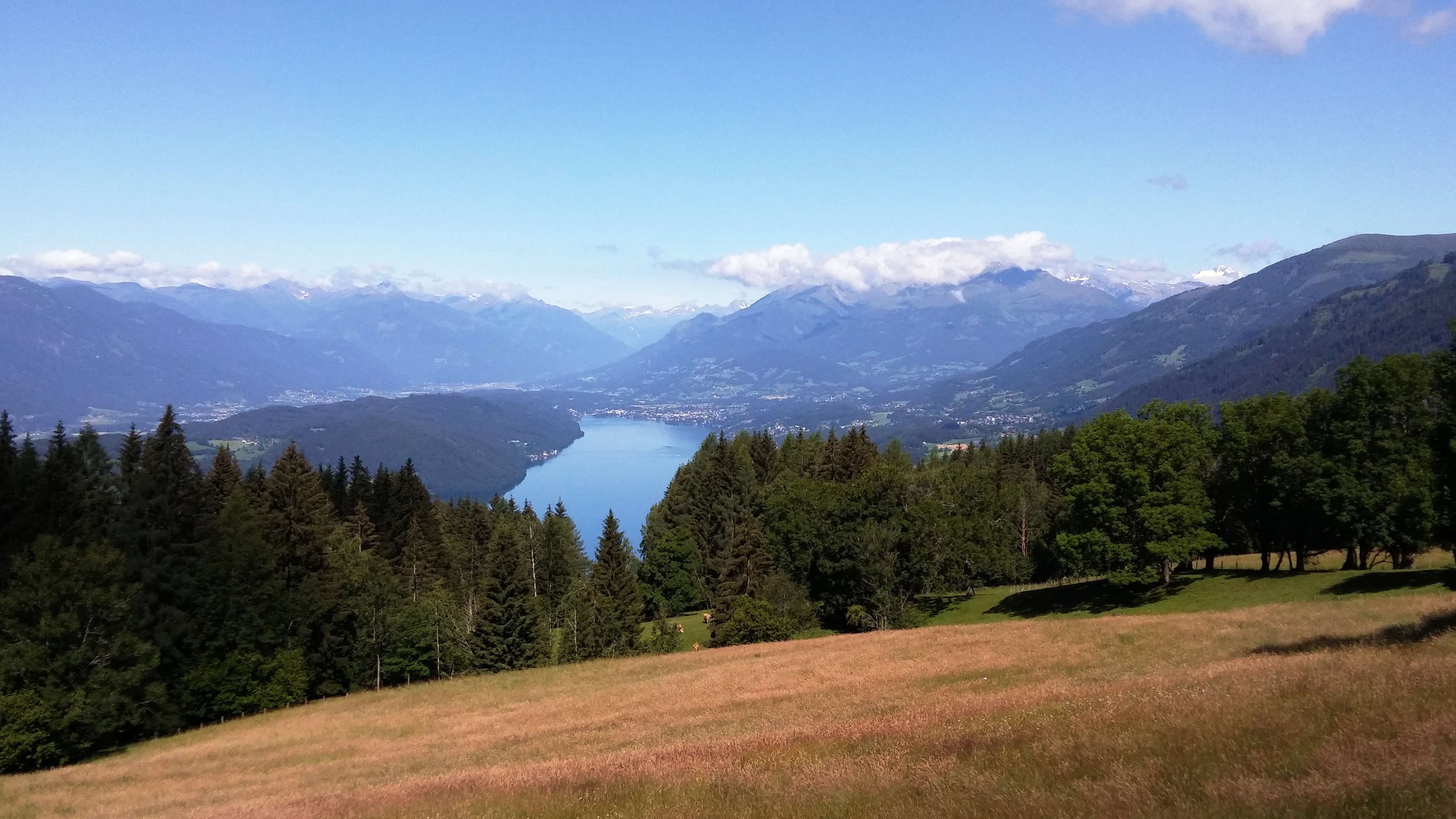 Blick auf den Millstätter See